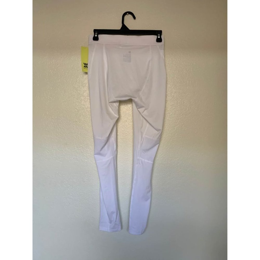 Men's Medium White Thermal Bottoms Tights - Picture 3 of 10